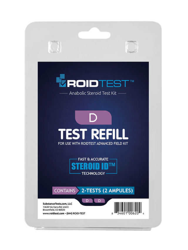 Substance Test D - ROIDTEST™ Refill (2 Tests)